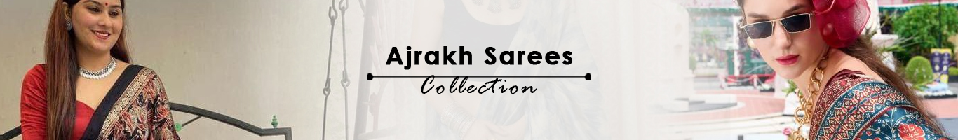 Wholesale Ajrakh Sarees Wholesale