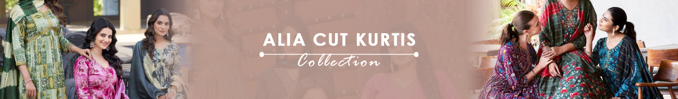 Wholesale Alia Cut Kurtis