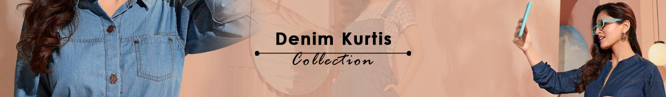 Wholesale Denim Kurtis Wholesale