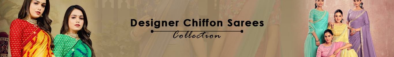 Wholesale Designer Chiffon Sarees Wholesale Catalog