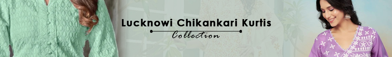 Wholesale Lucknowi Chikankari Kurtis Wholesale