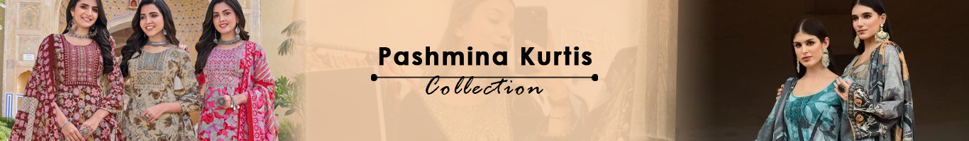 Wholesale Pashmina Kurtis Wholesale
