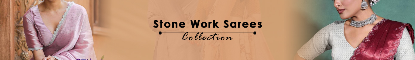 Wholesale Stone Work sarees wholesale